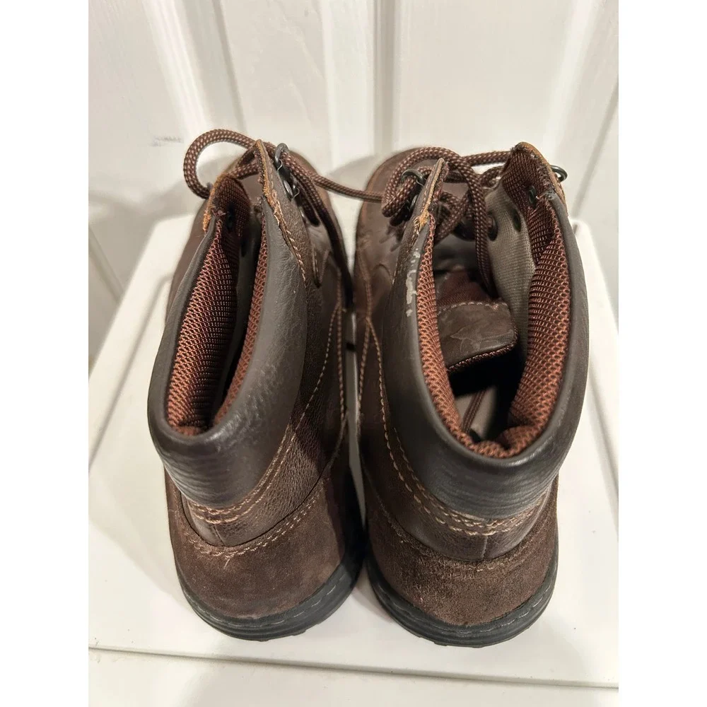 Dockers Moc Toe Boots Mens Size 10.5 Brown Leather Chukka Mid Top Shoes